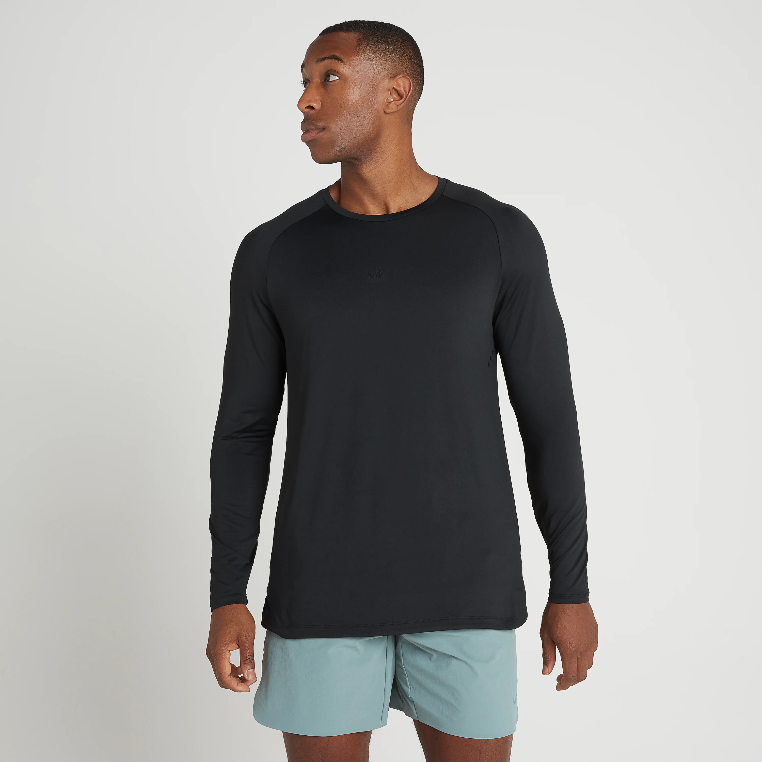 MP Tempo Ultra T-shirt met lange mouwen voor heren - Zwart - XXS Afbeelding 1