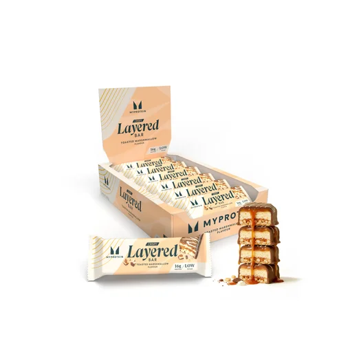 Crispy Layered Bar - 12 x 58g - Geroosterde Marshmallow