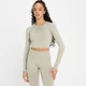 MP Vrouwen Shape Naadloze Long Sleeve Crop Top