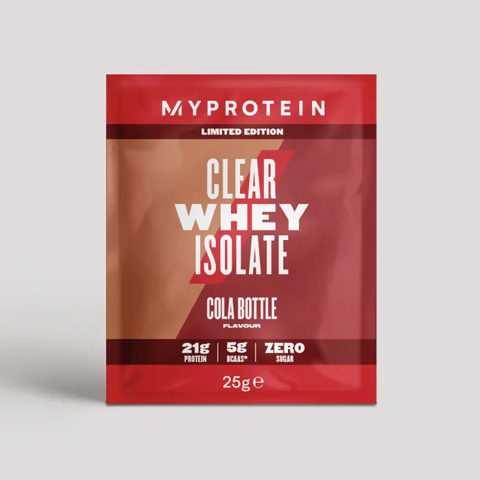 Impactweek – Clear Whey Cola-smaak (proefverpakking)