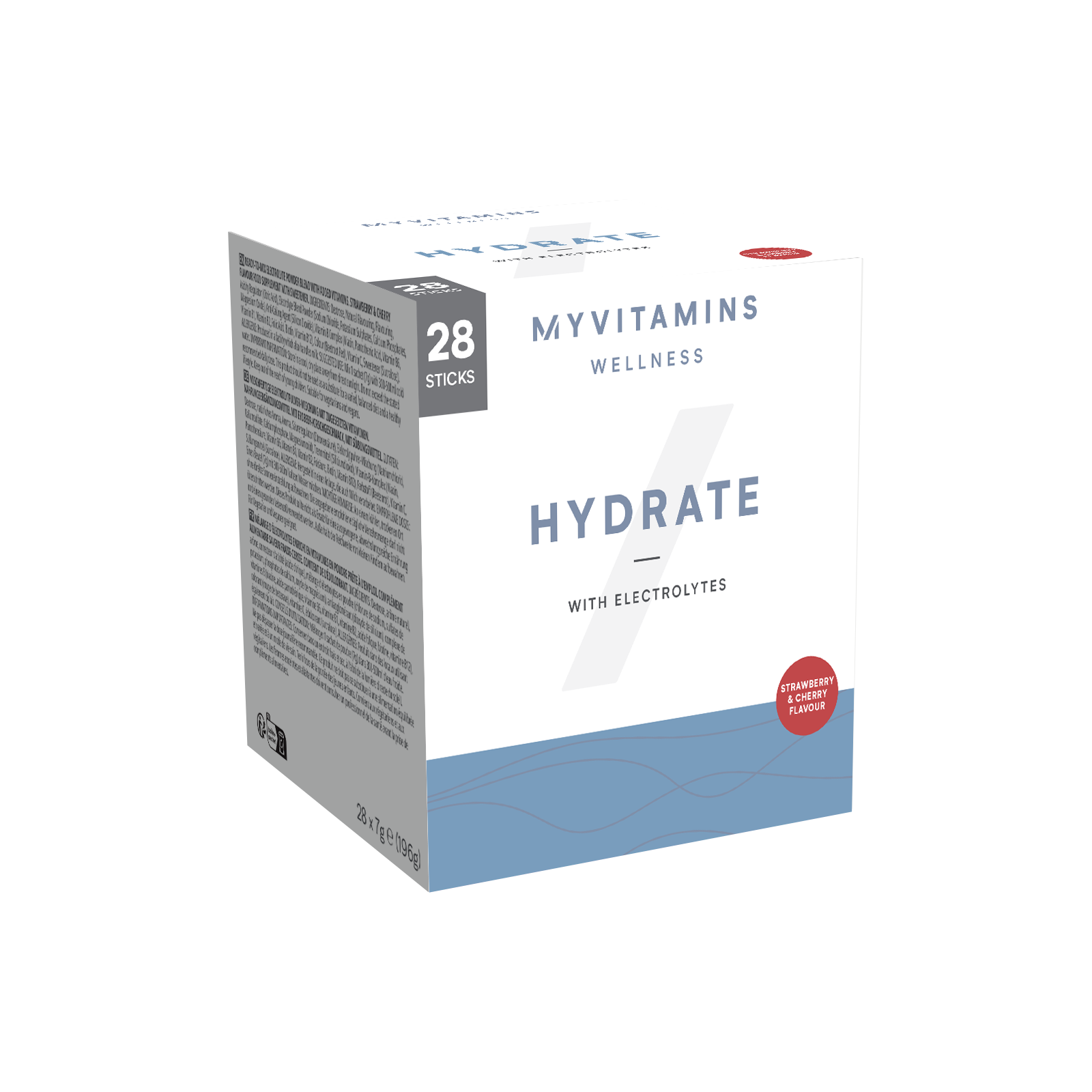Hydrate - 28servings - Strawberry and Cherry Afbeelding 1