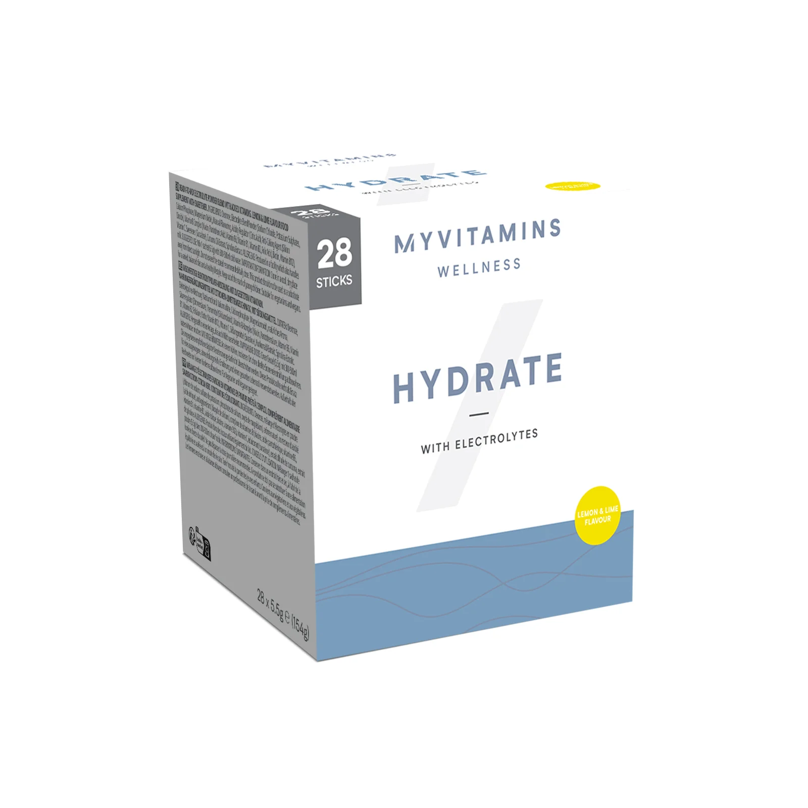 Hydrate - 28servings - Nieuw - Citroen en Limoen Afbeelding 1