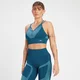 MP Impact Scrunch naadloze sportbeha - Groenblauw