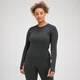 MP Tempo Illusion naadloos shirt met lange mouwen voor dames - Zwart