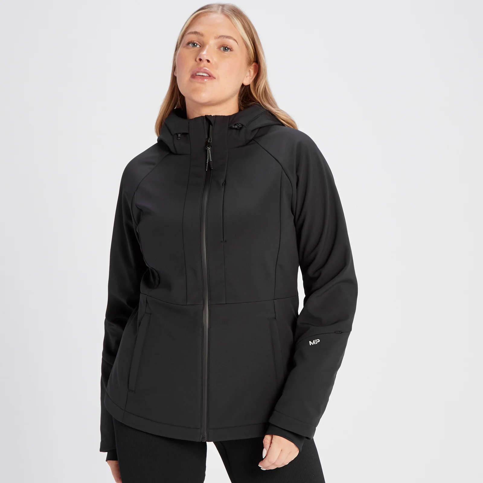 MP Tempo Ultra softshell jack voor dames - Zwart - XS Afbeelding 1
