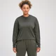 MP Rest Day oversized T-shirt met lange mouwen voor dames - Taupe-groen