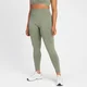 MP Tempo naadloze legging van ribstof voor dames - Donkertaupe