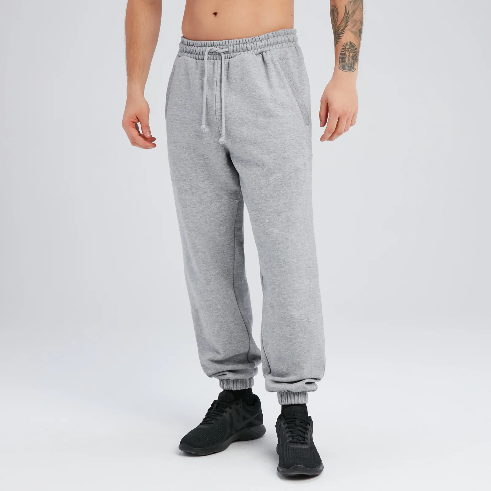 MP Rest Day oversized joggingbroek voor heren - Gemêleerd stormgrijs - XS Afbeelding 1