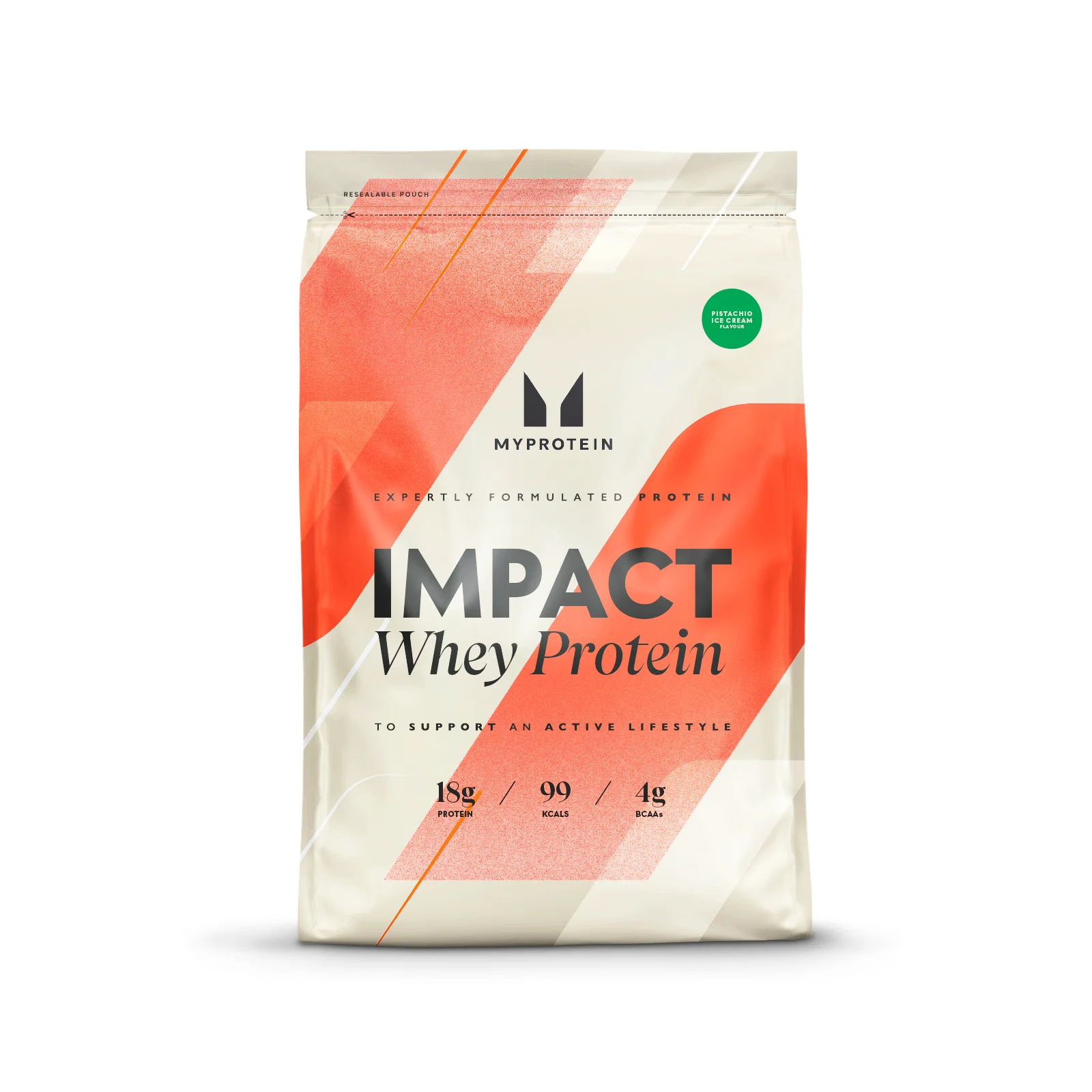 Impact Whey Protein – Pistache-roomijssmaak - 1kg Afbeelding 1