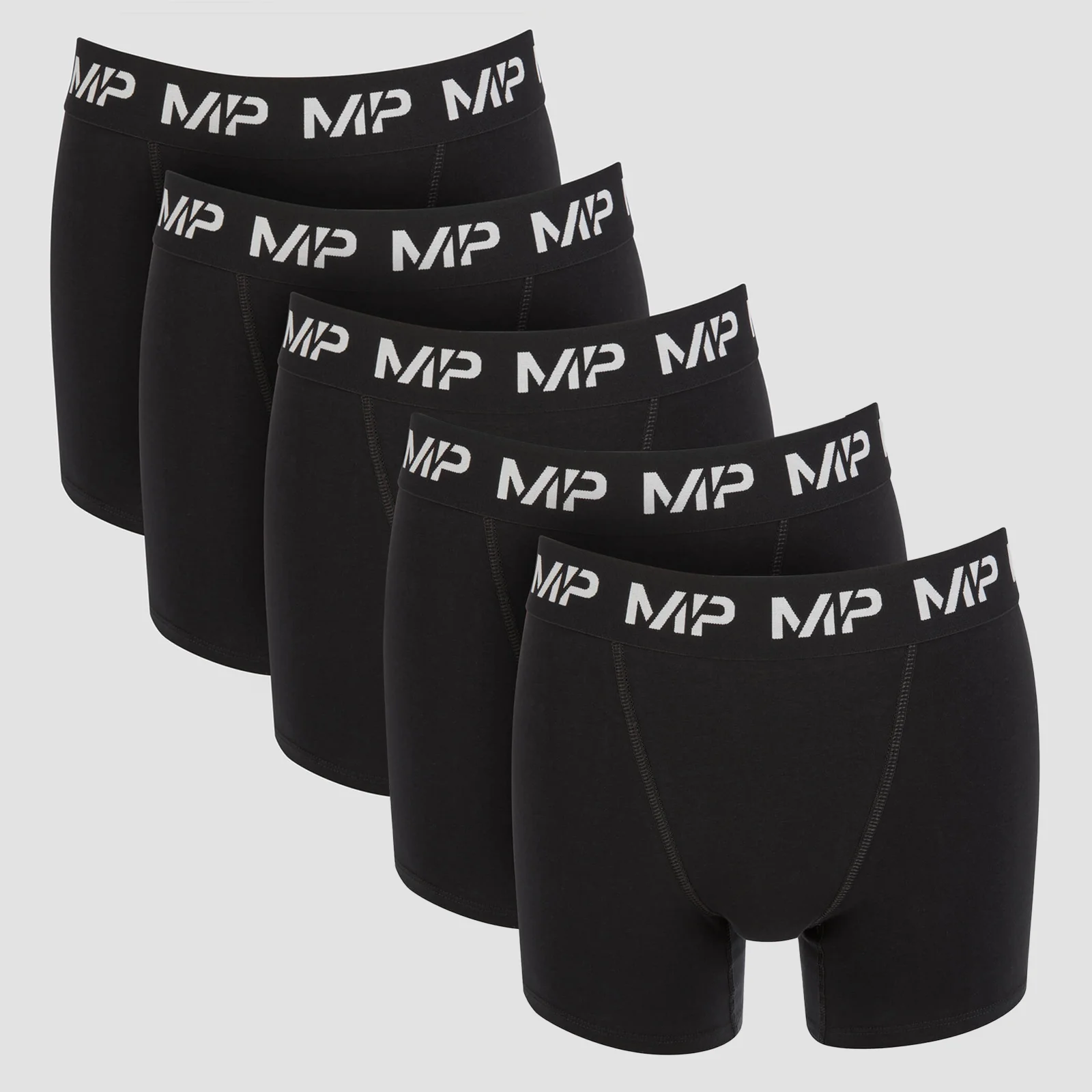 MP boxershorts voor heren (5 stuks) - Zwart - XXS Afbeelding 1