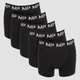 MP boxershorts voor heren (5 stuks) - Zwart