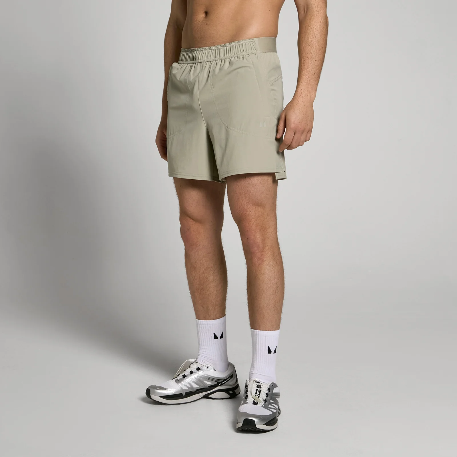 MP Tempo 360 short voor heren - Steengrijs - XS Afbeelding 1