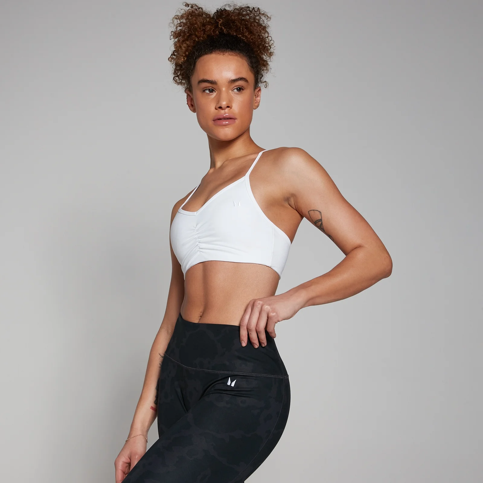 MP Tempo Abstract sportbeha - Wit - XS Afbeelding 1