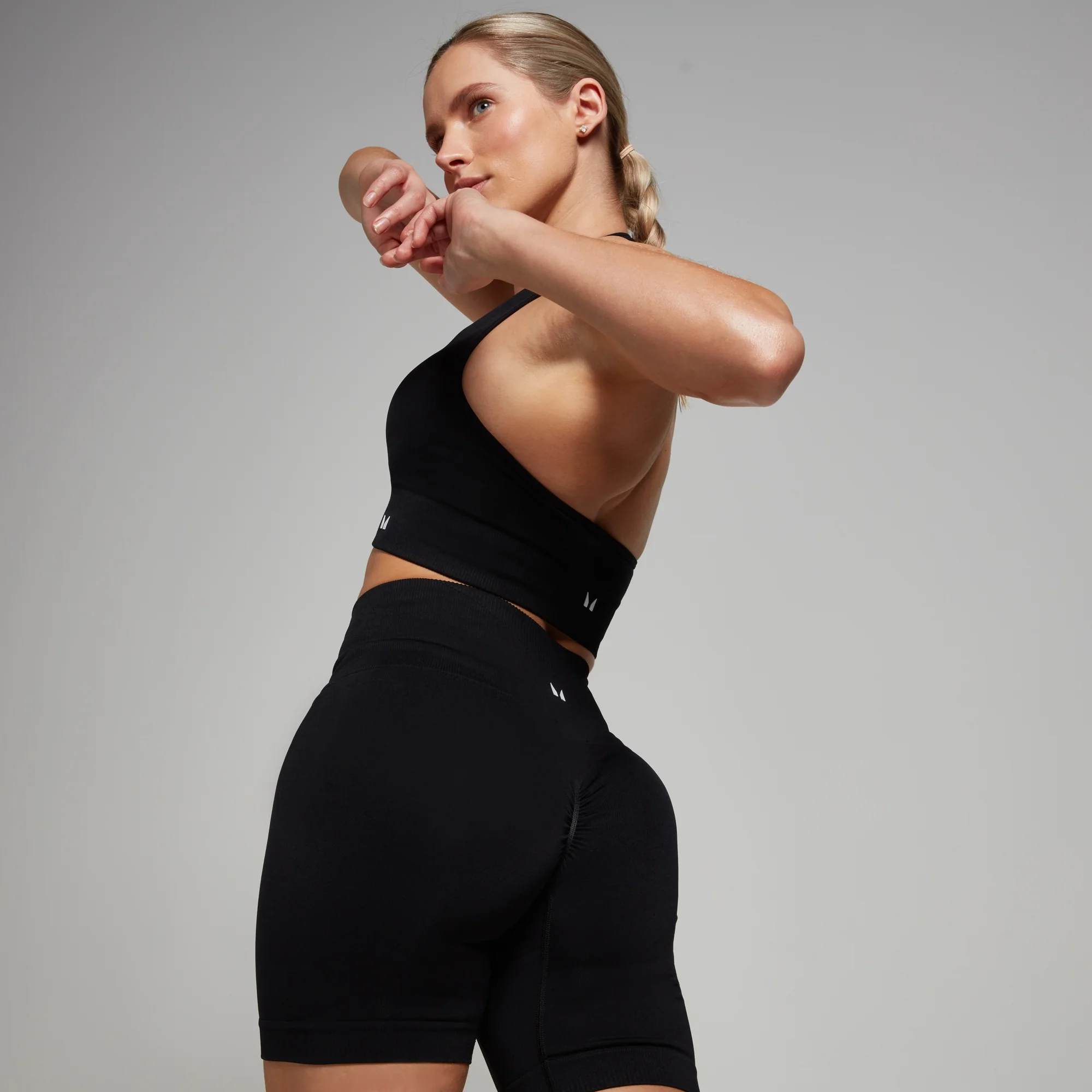 MP Tempo naadloze short voor dames - Zwart - XS Afbeelding 1