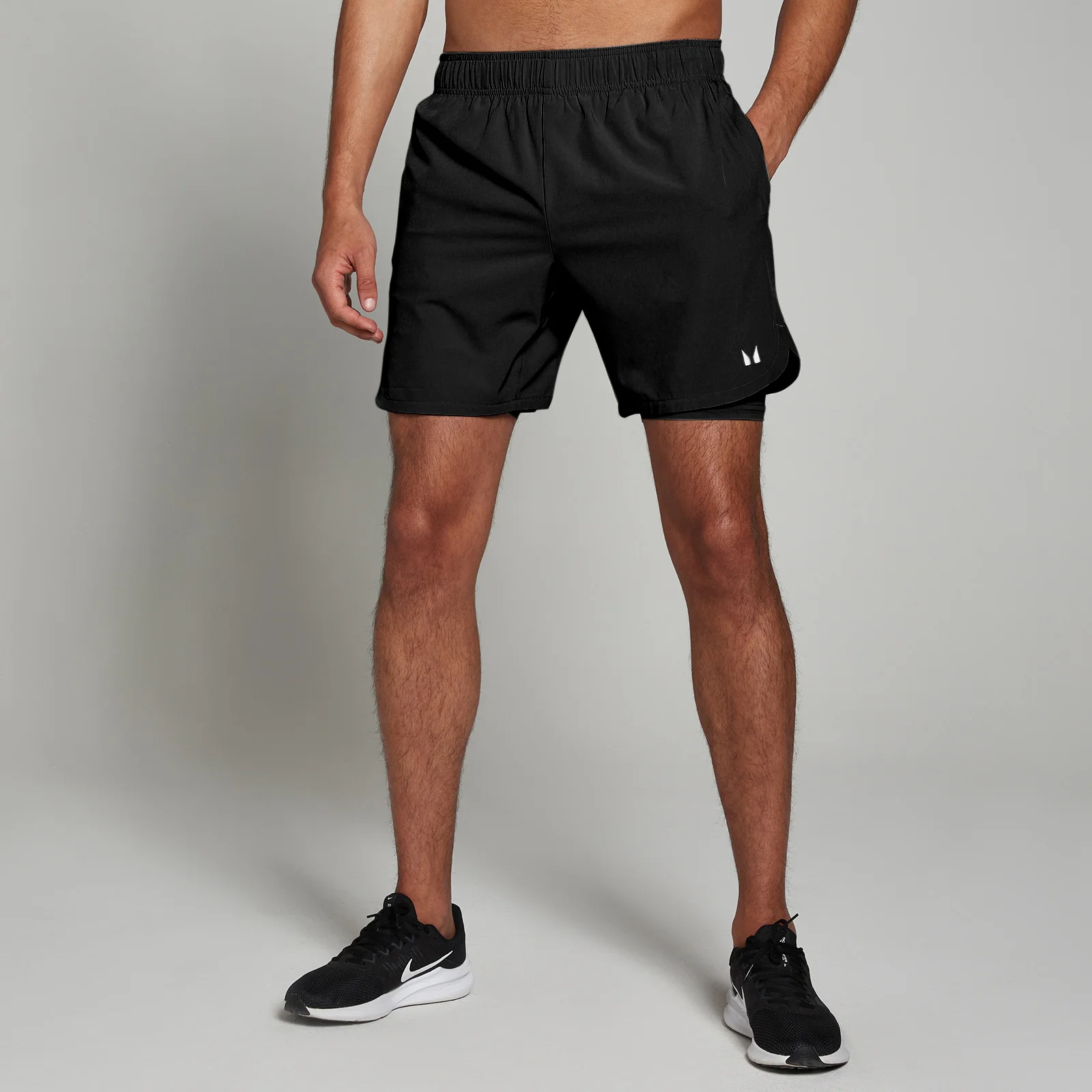 MP 2-in-1 trainingsshort voor heren - Zwart - XS Afbeelding 1