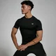 MP basislaag trainingsshirt met korte mouwen voor heren - Zwart