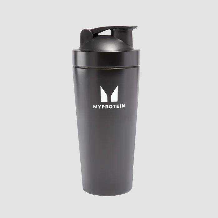 Myprotein metalen shaker - Zwart