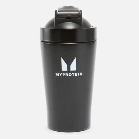 Myprotein mini shaker van gerecycled metaal - Zwart