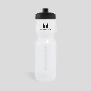 Myprotein sportieve waterfles - Transparant/Zwart - undefined undefined