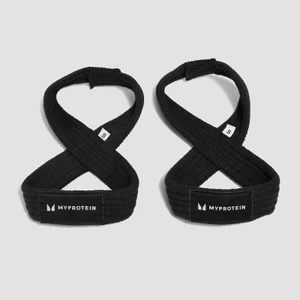 MYPRO 8-vormige hefbanden - Zwart - Size S (< 6'')