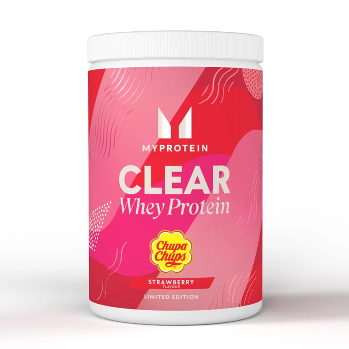 Clear Whey – Chupa Chups® aardbeiensmaak