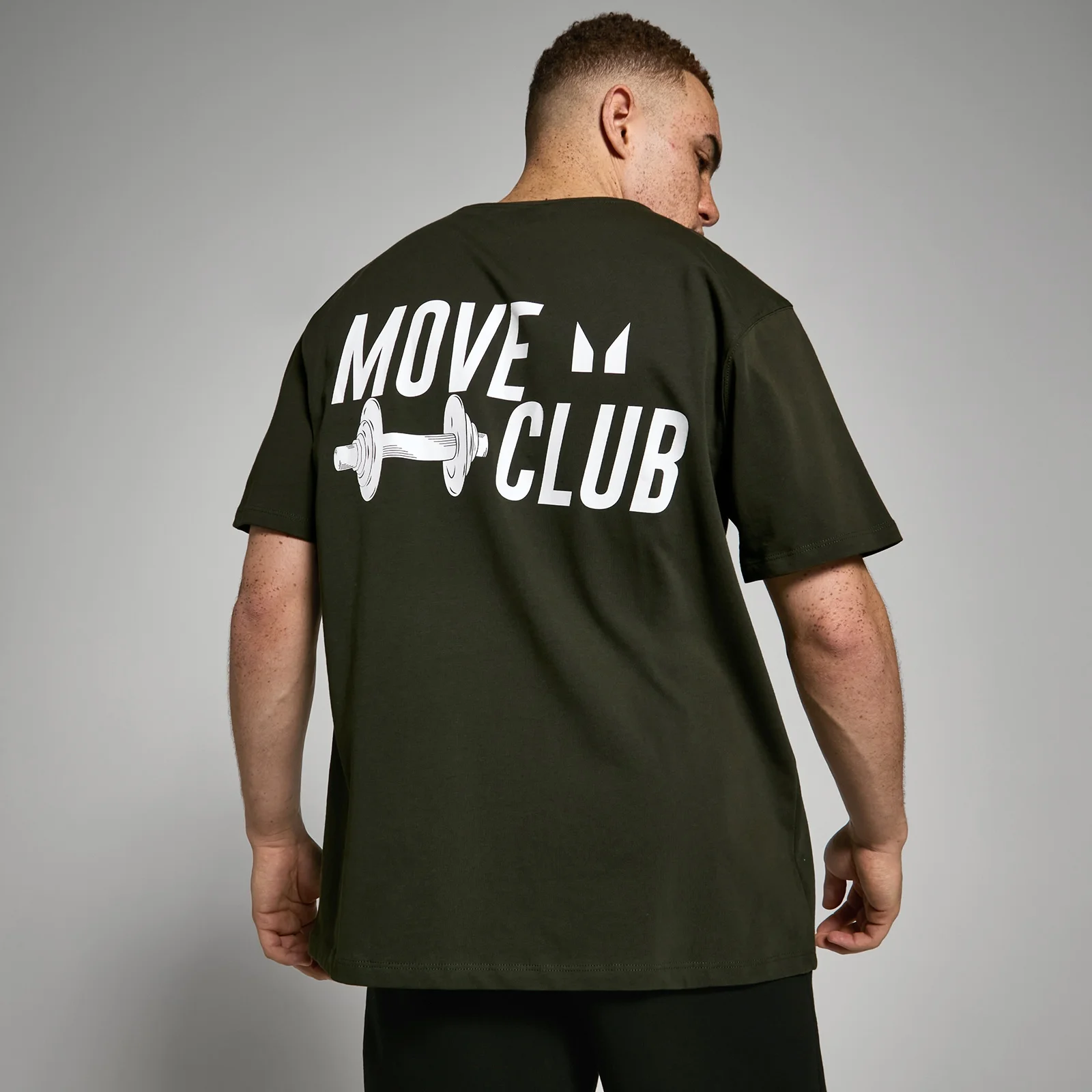 MP Oversized Move Club T-shirt - Bosgroen - XXS - XS Afbeelding 1