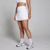 Een witte MP skort voor dames, met een hoge tailleband en het MP logo.