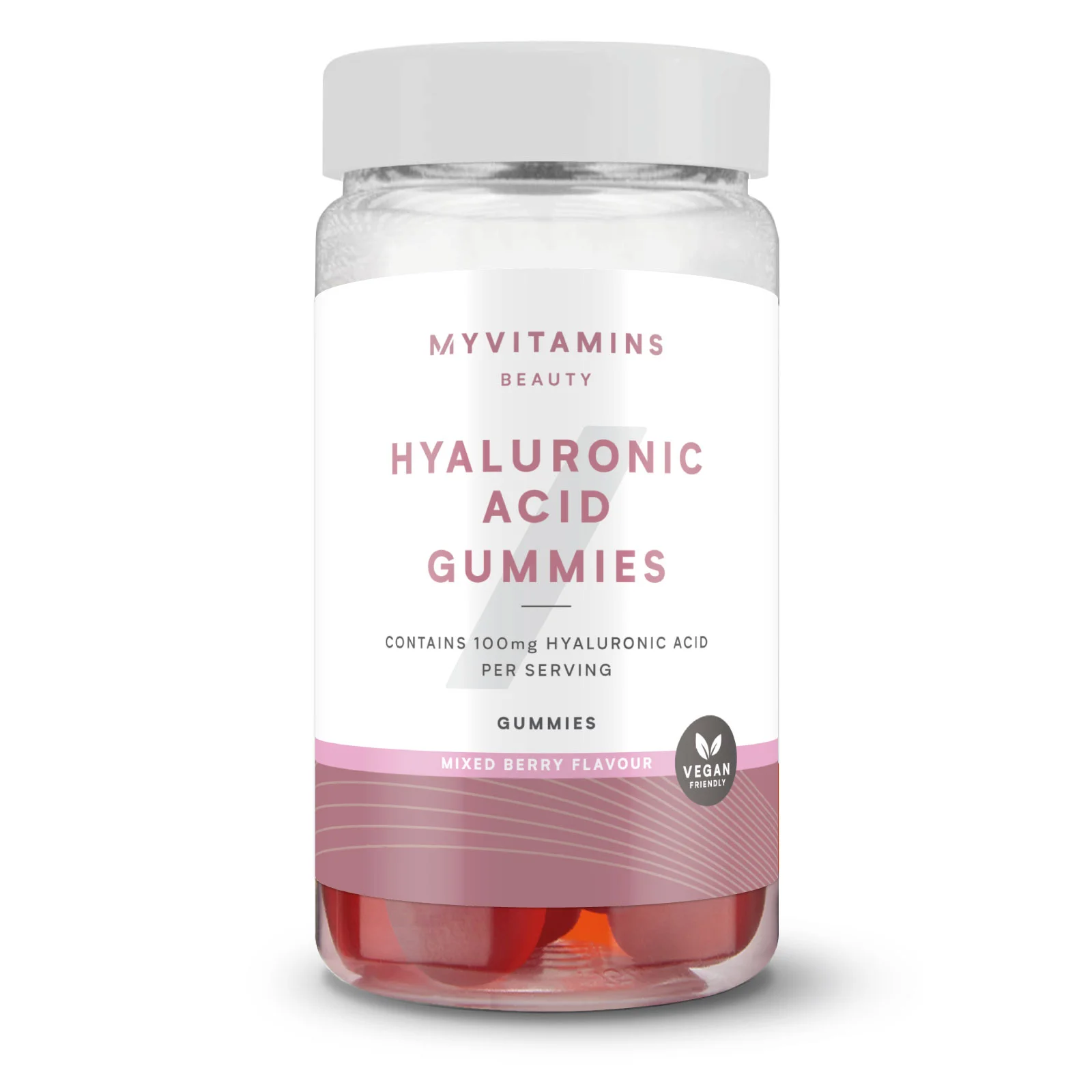 Gummies met hyaluronzuur - 60gummies - Mixed Berries Afbeelding 1