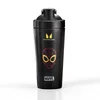Myprotein Spiderman shaker van gerecycled metaal - Zwart
