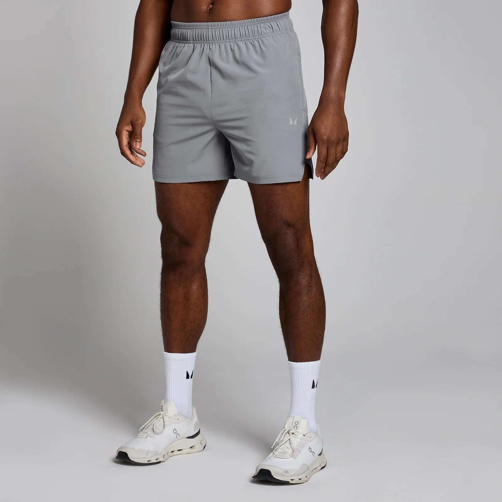 MP Velocity short met binnenbeenlengte van 13 cm voor heren - Pewtergrijs - XS Afbeelding 1