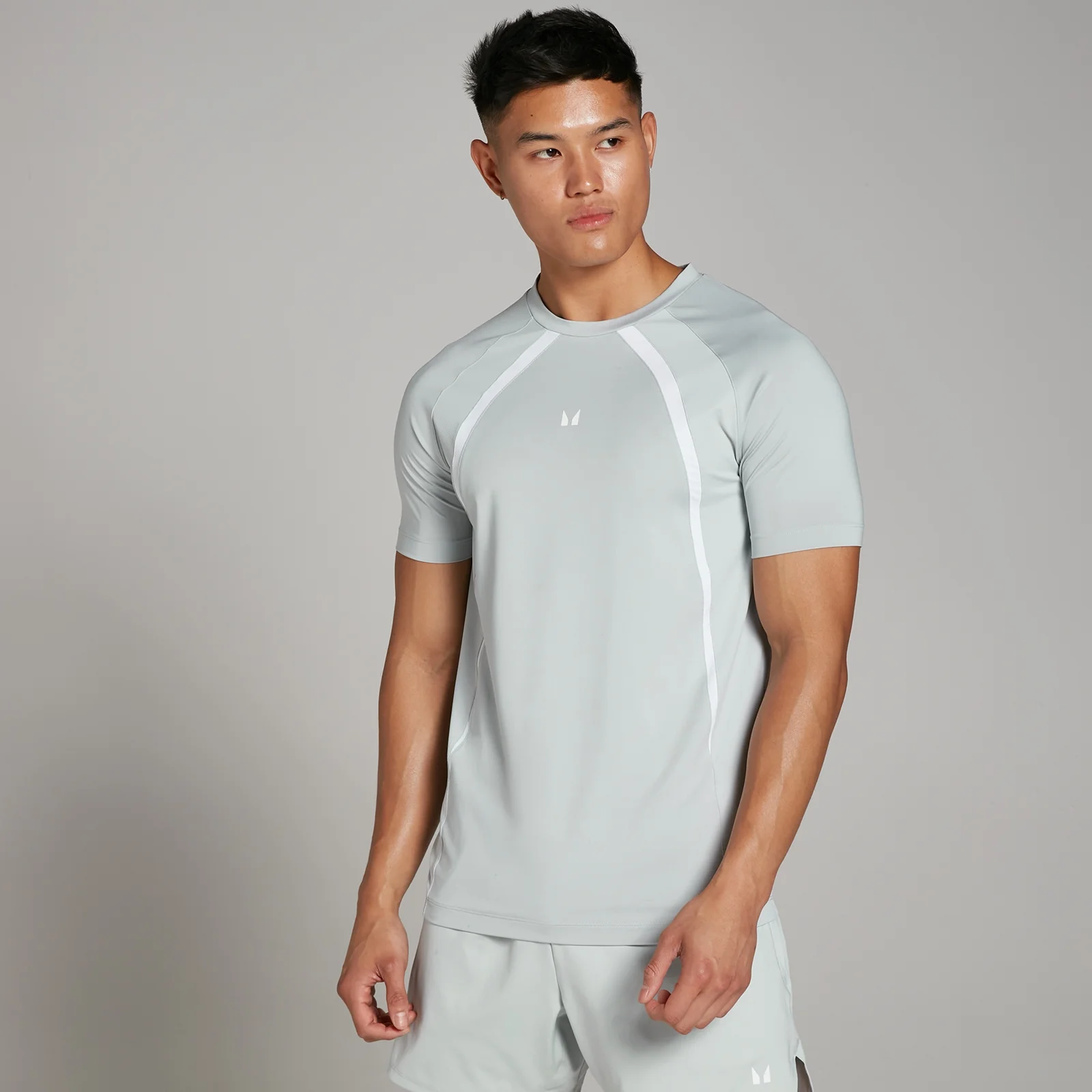 MP Tempo T-shirt voor heren - Lichtblauw - S Afbeelding 1