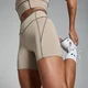 MP Tempo fietsshort met contrasterende textuur voor dames - Kasjmier