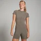 MP Tempo alles-in-één short met streepdetails voor dames - Espressobruin