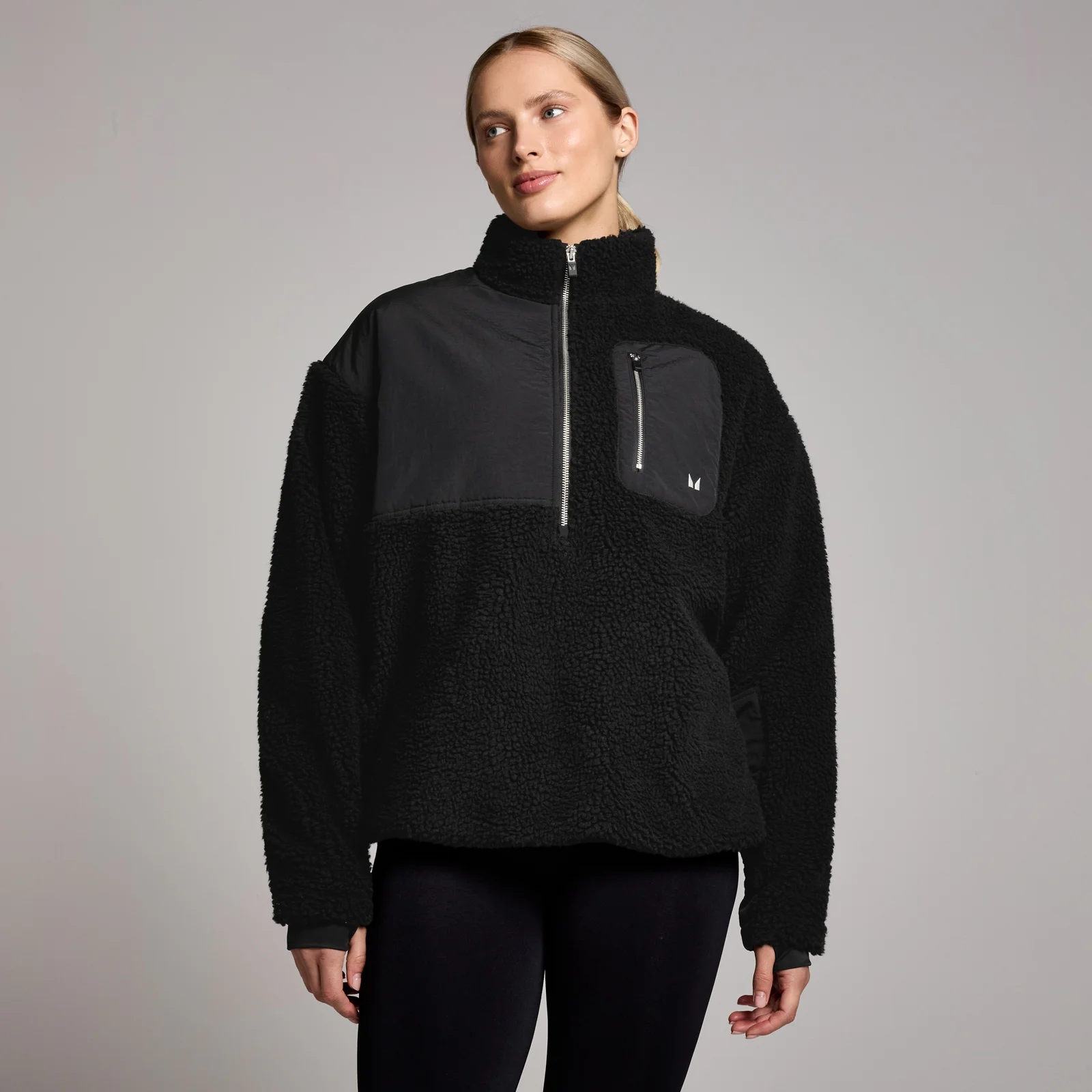 MP Tempo Studio Borg geweven jack voor dames - Zwart - XS Afbeelding 1