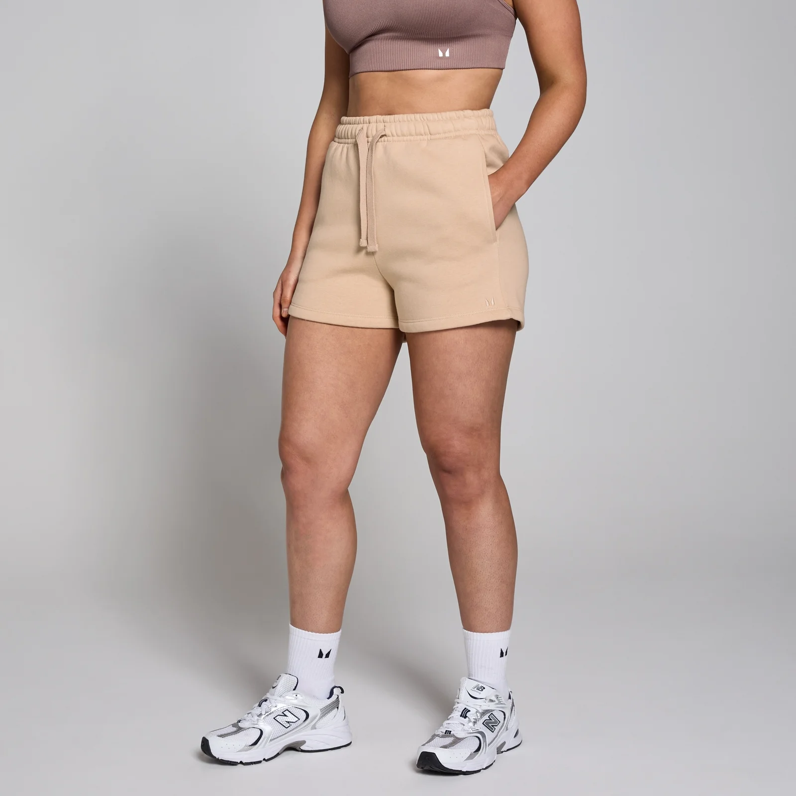 MP Tempo joggingshort voor dames - Roomwit - S Afbeelding 1