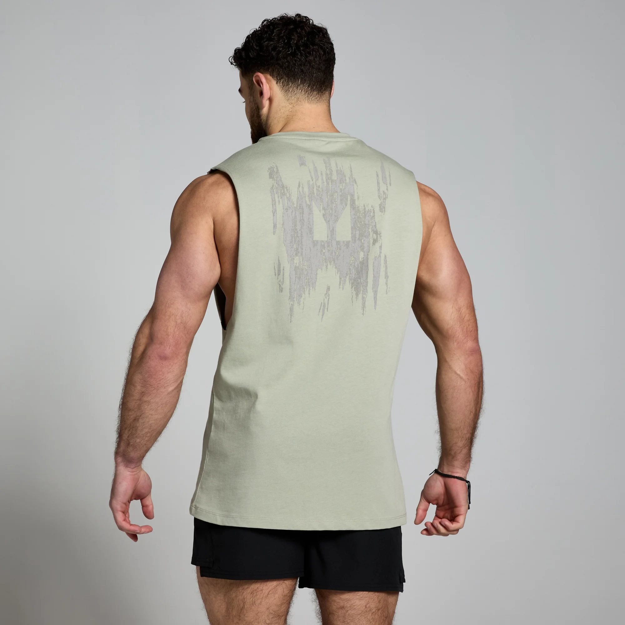 MP Clay Graphic hemd voor heren - Zeegras - XS Afbeelding 1
