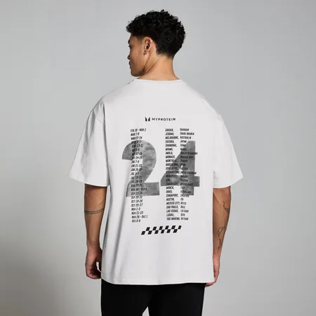 MP Race Day Graphic T-shirt - Natuurlijke roomkleur