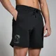 MP Origin Graphic sweatshort voor heren - Verwassen zwart