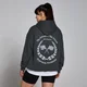 MP World Wide Graphic hoodie - Verwassen zwart
