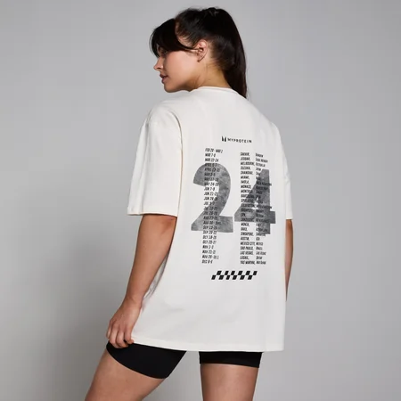 MP Race Day Graphic T-shirt - Natuurlijke roomkleur