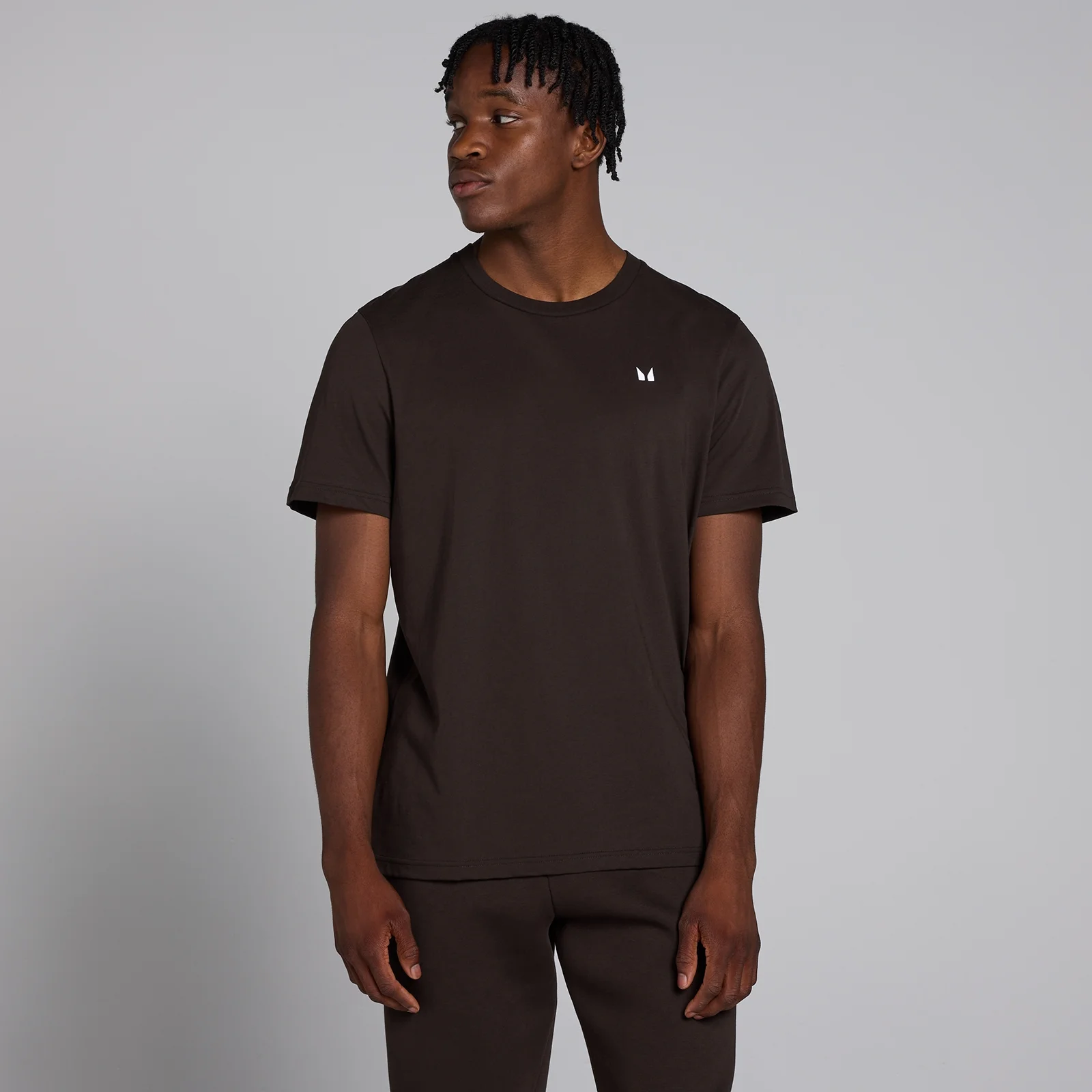 MP Rest Day T-shirt met korte mouwen voor heren - Koffiebruin - S Afbeelding 1