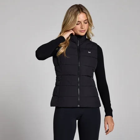 MP lichtgewicht pufferbodywarmer voor dames - Zwart