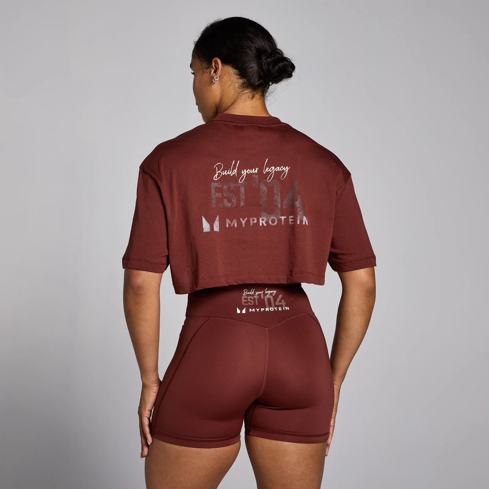 MP T-shirt met Origin-opdruk voor dames - Baksteenrood - XS Afbeelding 1