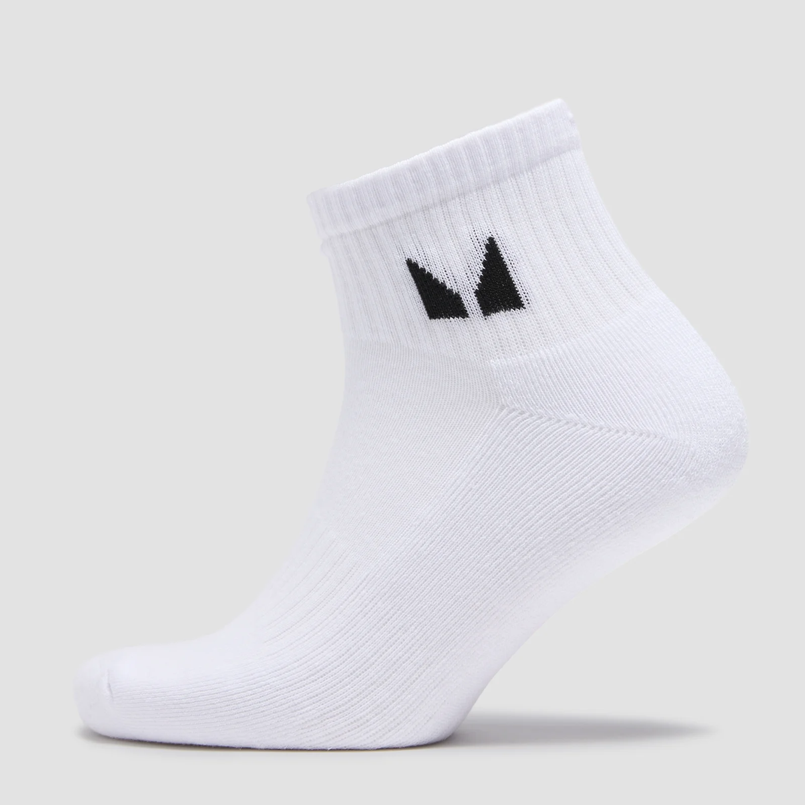 MP Unisex Ankle Socks (3 Pack) - White - UK 2-5 Afbeelding 1