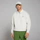 MP Lifestyle shirt met kwartrits en kraag voor heren - Gemêleerd grijs