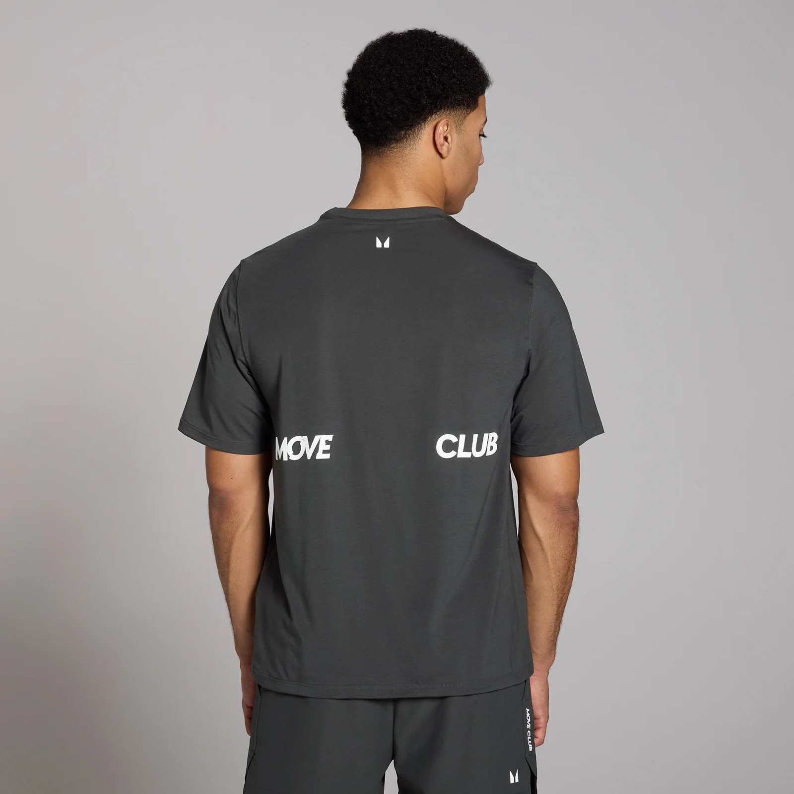 MP Tempo oversized T-shirt met opdruk voor heren - Zwart - S Afbeelding 1