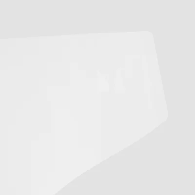Detailopname van een witte, naadloze damesstring van het merk MP.