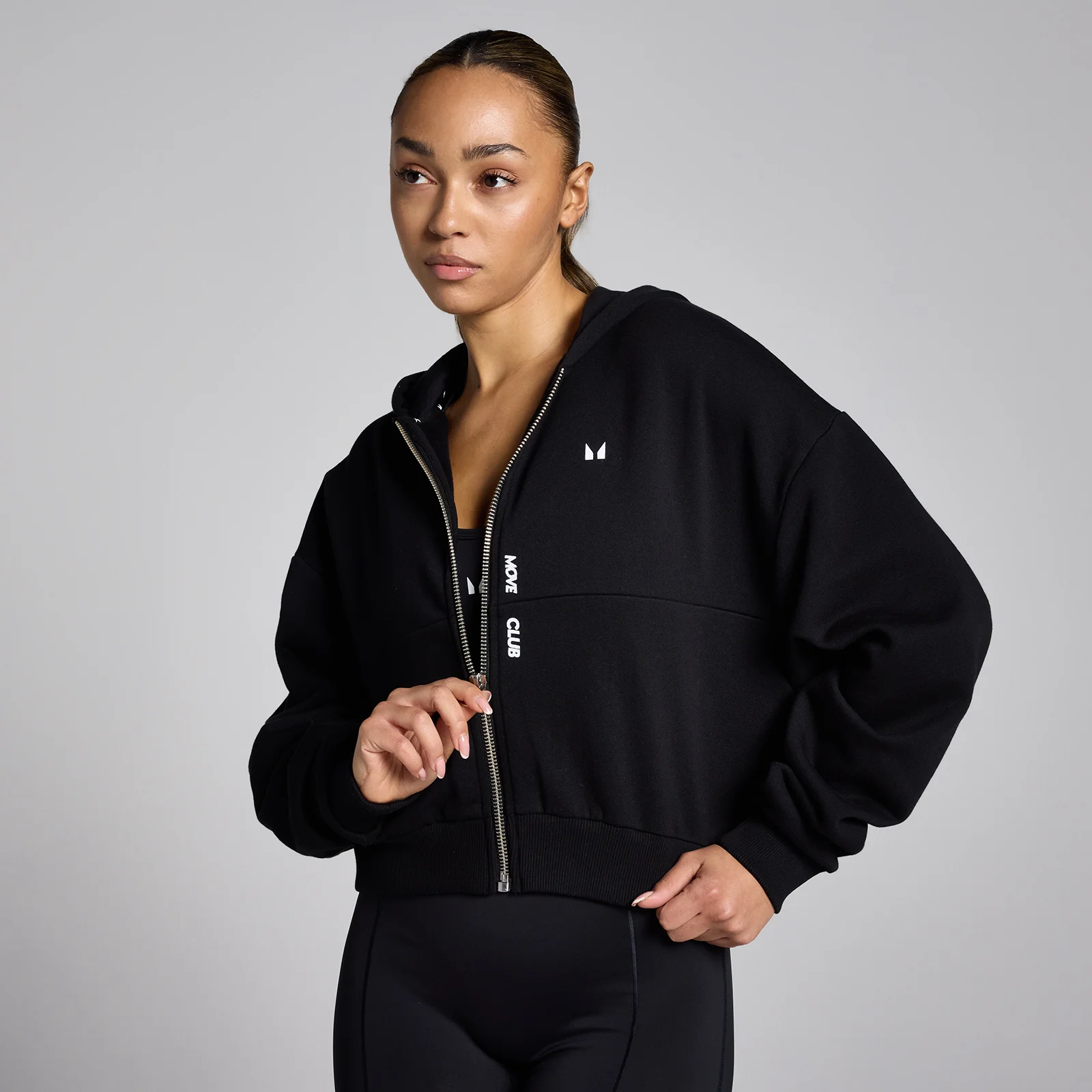 MP Tempo hoodie met rits voor dames - Zwart - M Afbeelding 1