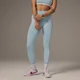 MP X Tatiana contrasterend gestreepte legging - Licht aquablauw