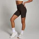 MP Tempo Ultra naadloze fietsshort voor dames - Koffiebruin